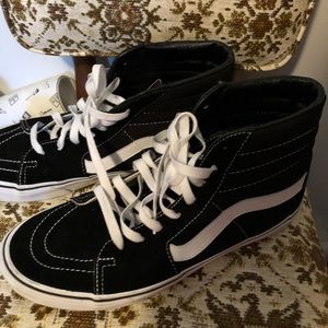 High Top Old School Vans l Blk l Men’s 10